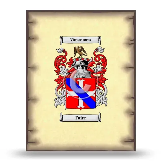 Faire Coat of Arms Print