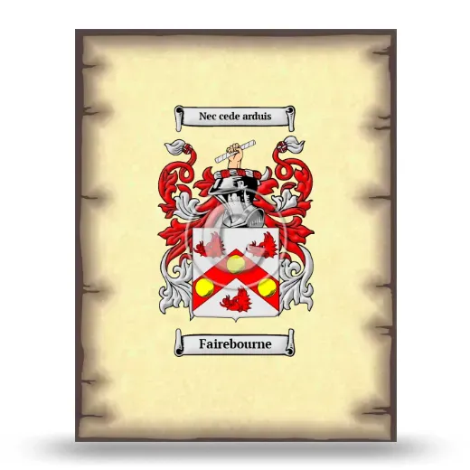 Fairebourne Coat of Arms Print