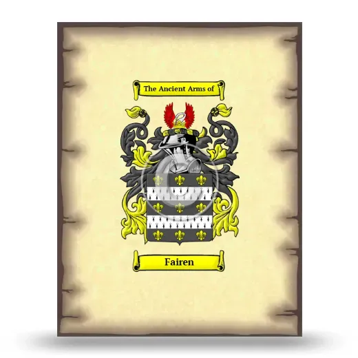 Fairen Coat of Arms Print