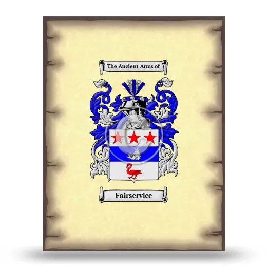 Fairservice Coat of Arms Print