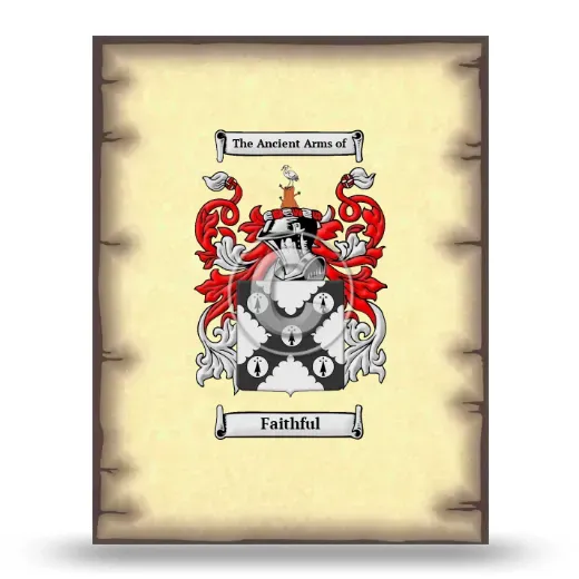 Faithful Coat of Arms Print