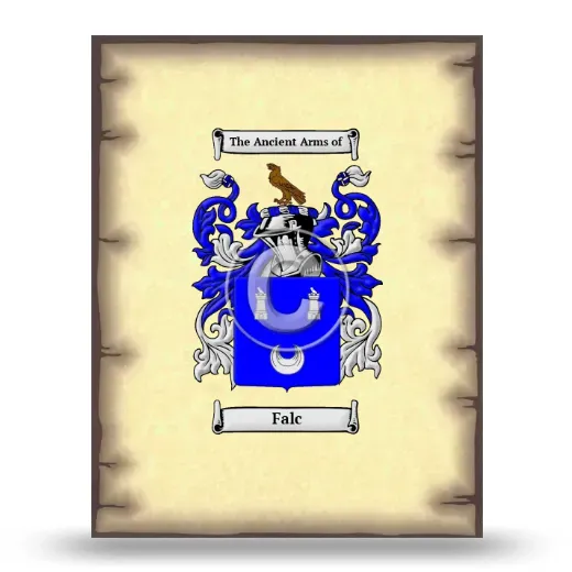 Falc Coat of Arms Print