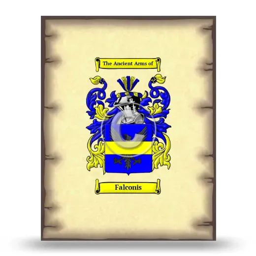 Falconis Coat of Arms Print