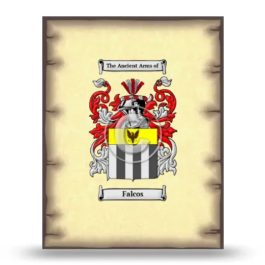 Falcos Coat of Arms Print