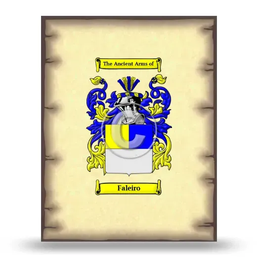 Faleiro Coat of Arms Print