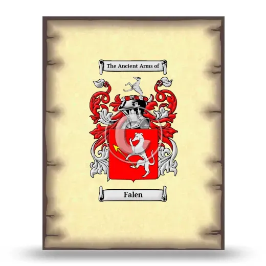 Falen Coat of Arms Print