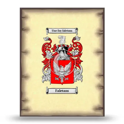 Faletans Coat of Arms Print