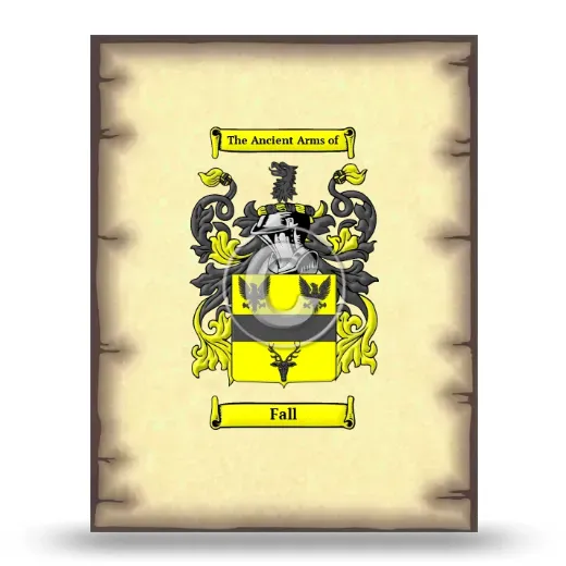 Fall Coat of Arms Print