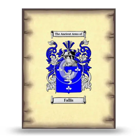 Fallis Coat of Arms Print