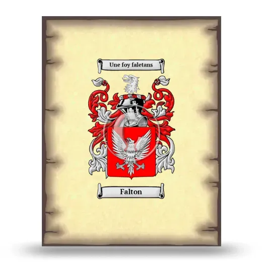 Falton Coat of Arms Print