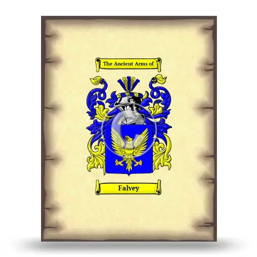 Falvey Coat of Arms Print