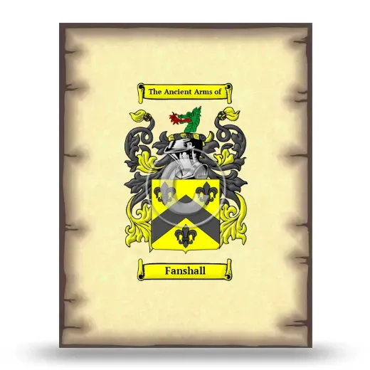 Fanshall Coat of Arms Print