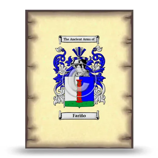Fariño Coat of Arms Print