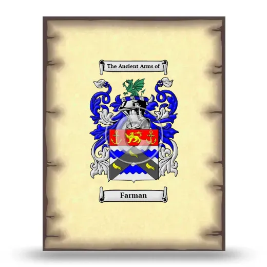 Farman Coat of Arms Print