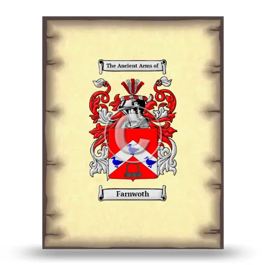Farnwoth Coat of Arms Print
