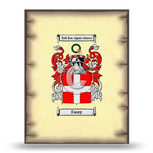 Fassy Coat of Arms Print