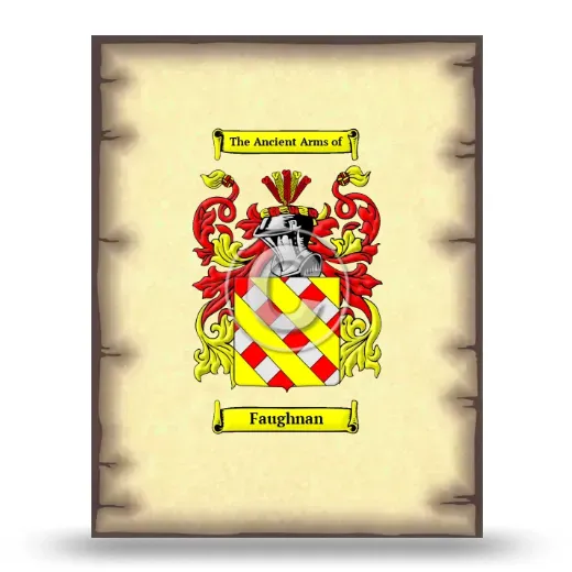 Faughnan Coat of Arms Print