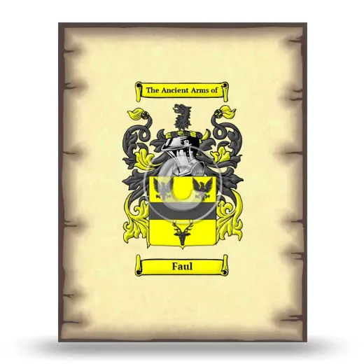 Faul Coat of Arms Print