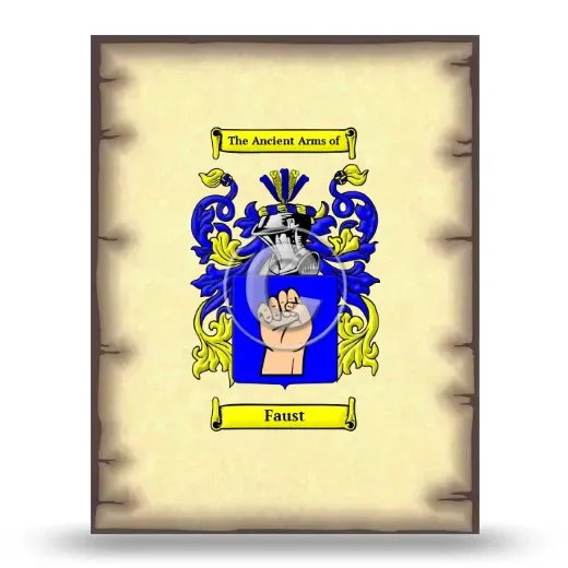 Faust Coat of Arms Print