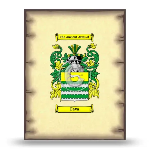 Fava Coat of Arms Print