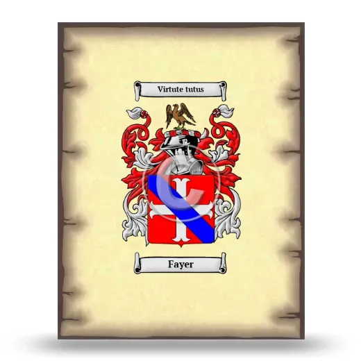 Fayer Coat of Arms Print