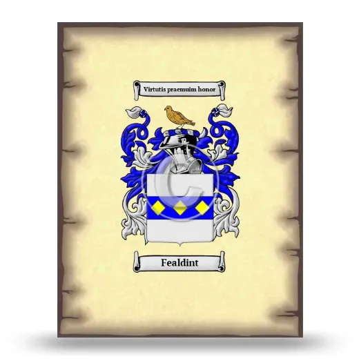 Fealdint Coat of Arms Print