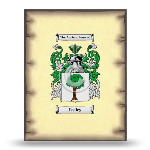 Fealey Coat of Arms Print
