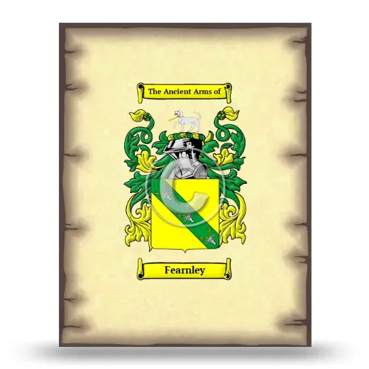 Fearnley Coat of Arms Print