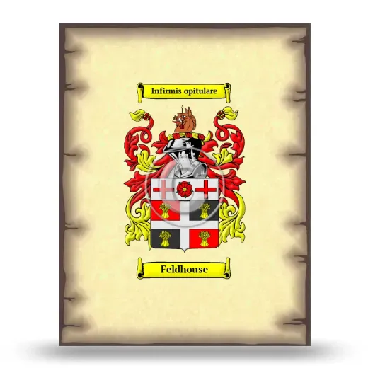 Feldhouse Coat of Arms Print