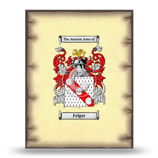 Felger Coat of Arms Print