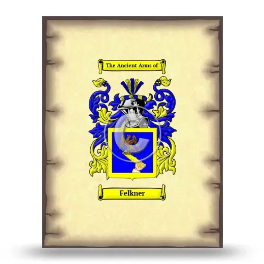 Felkner Coat of Arms Print
