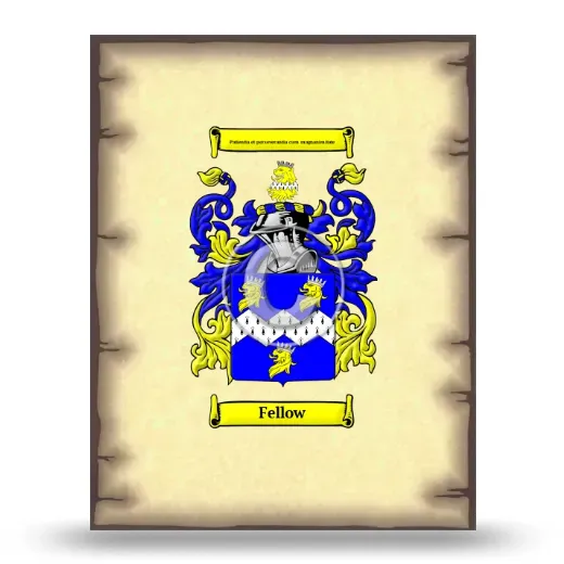 Fellow Coat of Arms Print