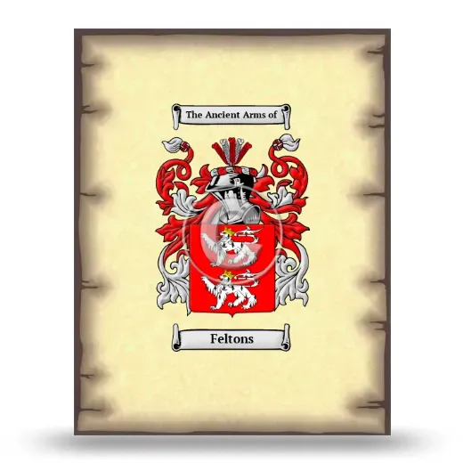 Feltons Coat of Arms Print