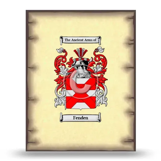 Fenden Coat of Arms Print