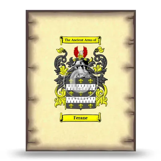 Ferane Coat of Arms Print
