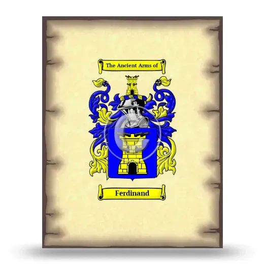 Ferdinand Coat of Arms Print