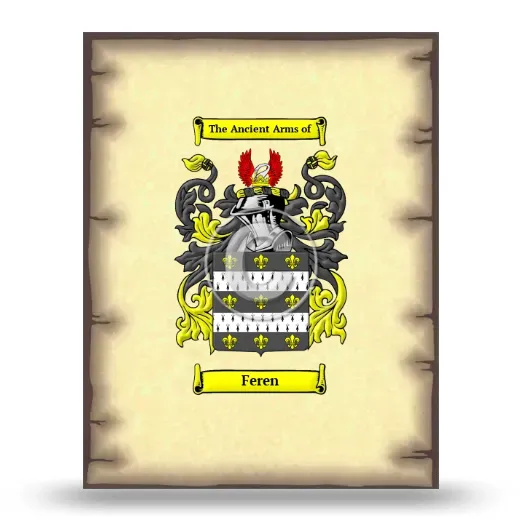 Feren Coat of Arms Print