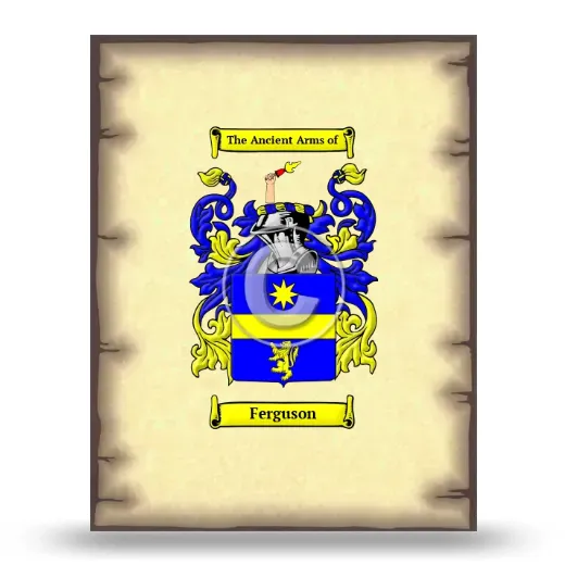 Ferguson Coat of Arms Print