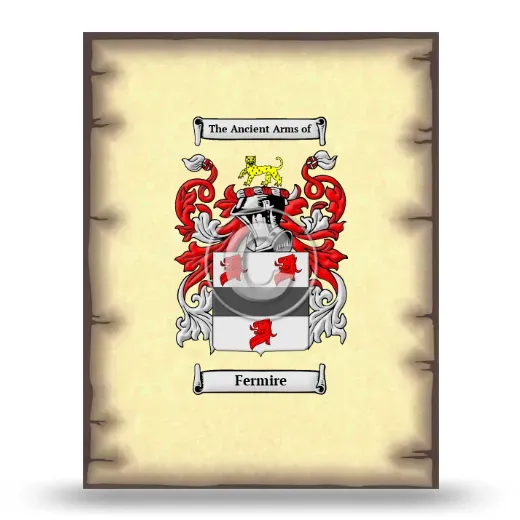 Fermire Coat of Arms Print