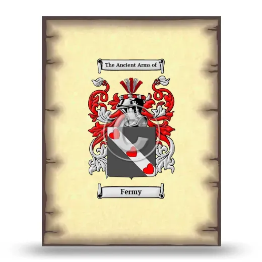 Fermy Coat of Arms Print