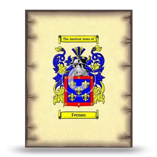 Fernan Coat of Arms Print