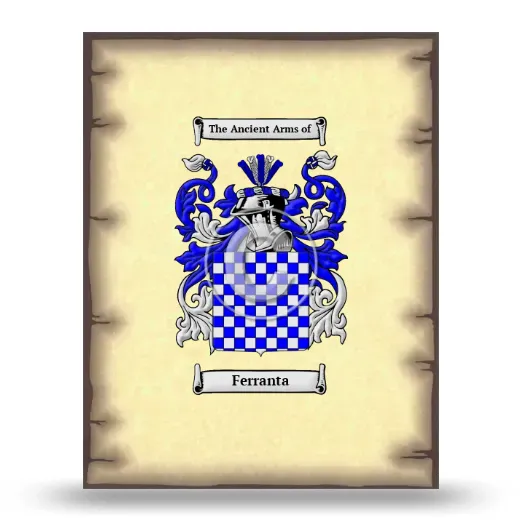 Ferranta Coat of Arms Print