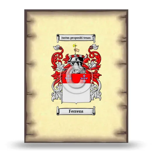 Ferrens Coat of Arms Print