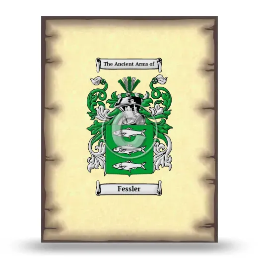 Fessler Coat of Arms Print
