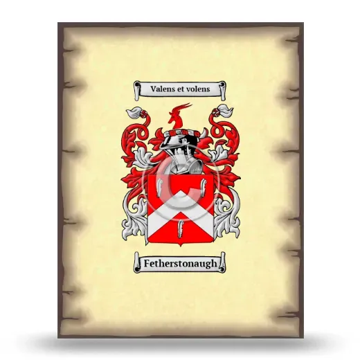 Fetherstonaugh Coat of Arms Print