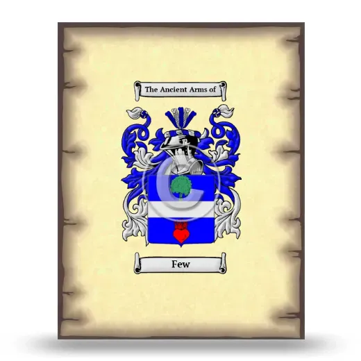 Few Coat of Arms Print