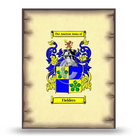 Fielders Coat of Arms Print