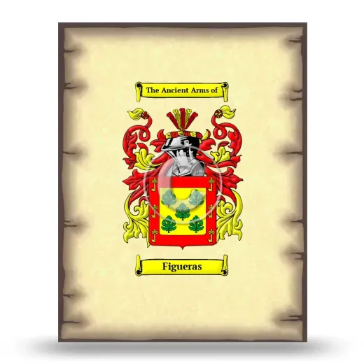 Figueras Coat of Arms Print