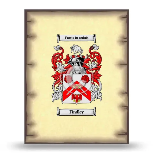 Findley Coat of Arms Print