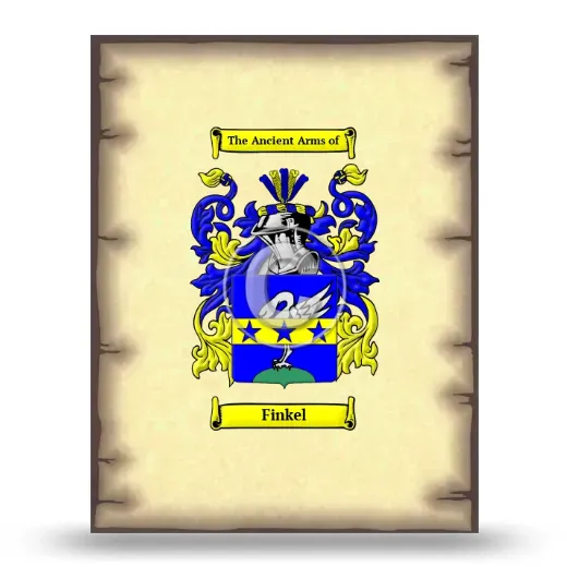 Finkel Coat of Arms Print